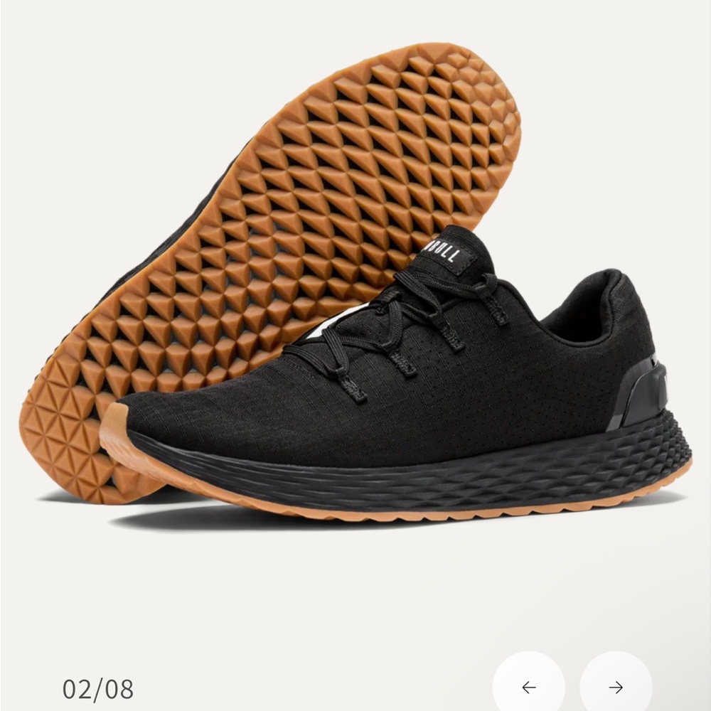 No Bull Women's Allday Ripstop Black with Gum Sole: NWT